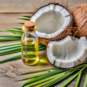 Coconut Oil for dark elbow and knees 