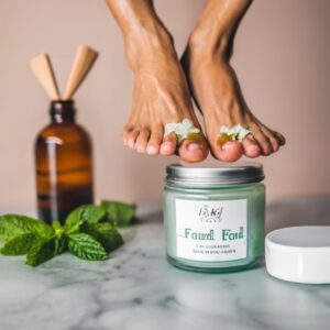 Peppermint Foot Scrub With Epsom Salt