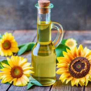 Sunflower Oil:  as Body Massage Oil