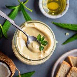 Mayonnaise With Coconut Oil for lice and lice egg nits 