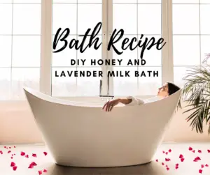 Bathing in Beauty: DIY Honey and Lavender Milk Bath Delight