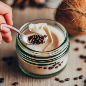 Coffee Grounds and Coconut Oil eye bags Cream