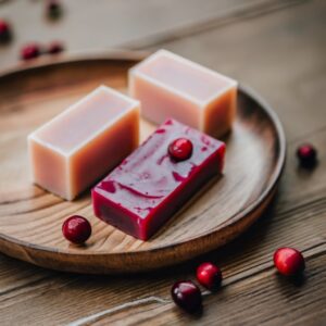 cranberry soap
cranberry soap recipe 
MELT AND POUR Soap
