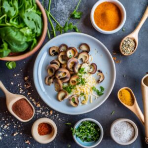 air fryer stuffed mushrooms : RECIPE AND nutrition table
air fryer stuffed mushrooms with cream cheese
air fryer stuffed mushrooms recipe